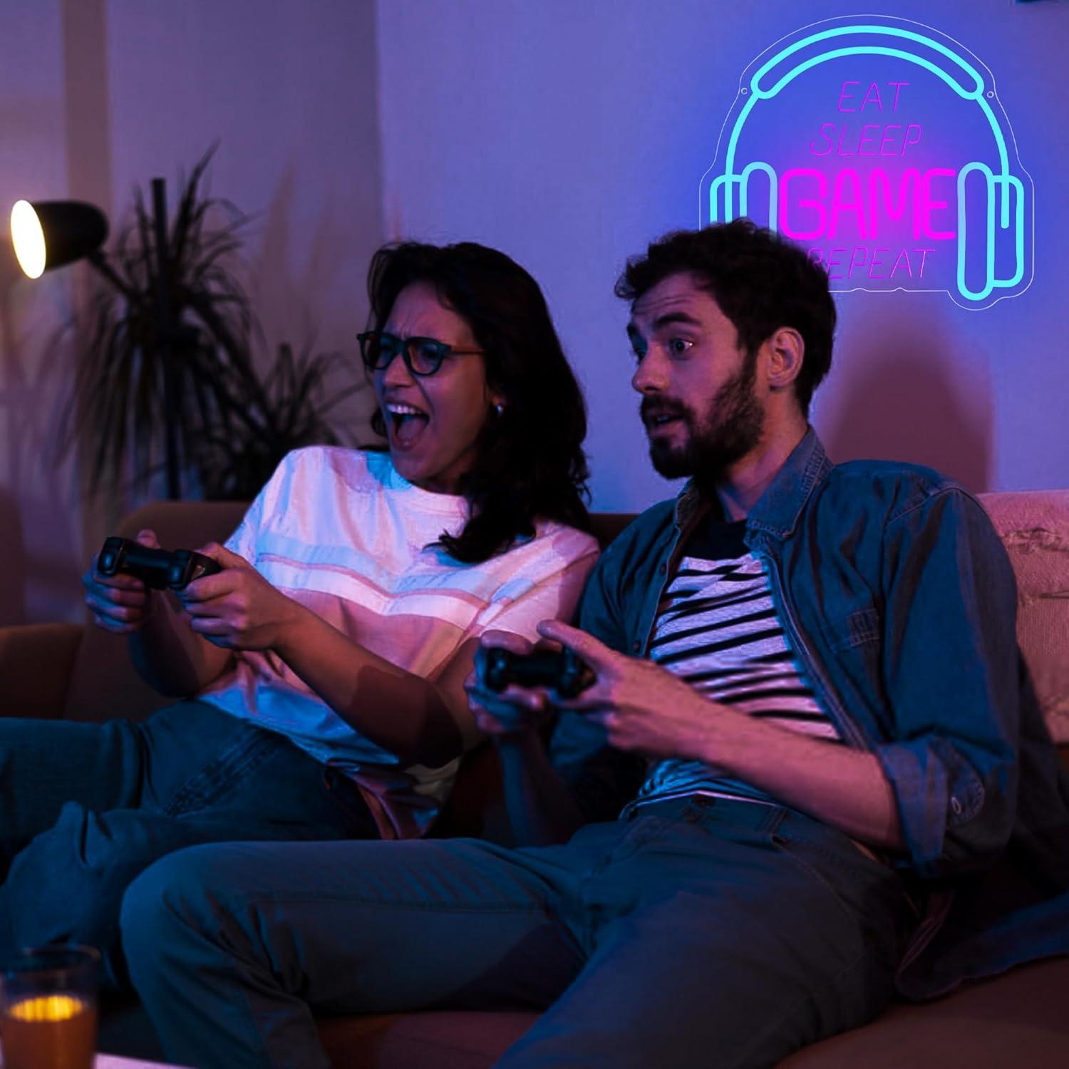 Cartel de Neón Gamer Blecode 35x31 cm LED Dimmable