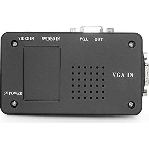 Adaptador RCA a VGA M MAKETHEONE - Convertidor AV a VGA