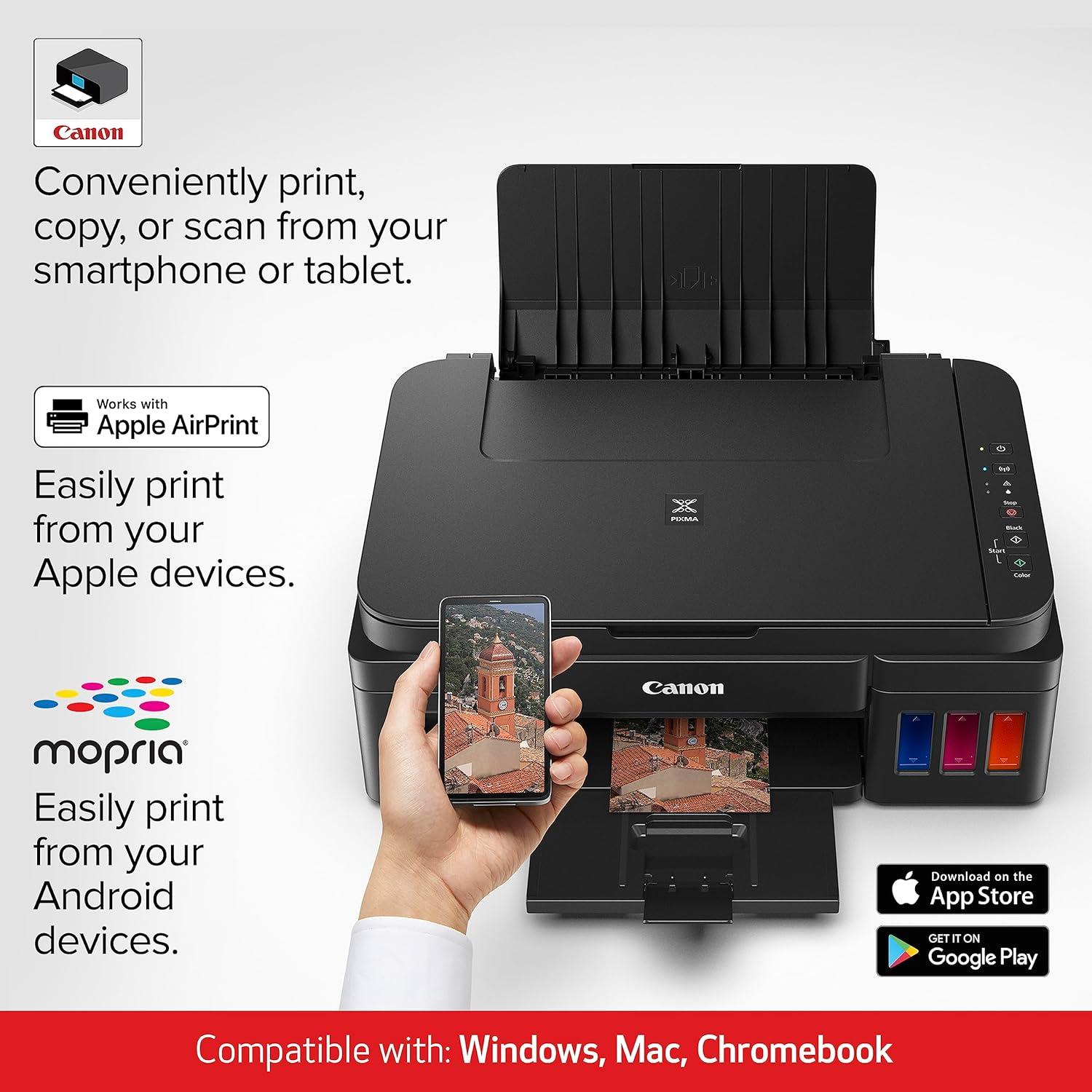 Impresora Canon G3200 MegaTank Todo en Uno Inalámbrica