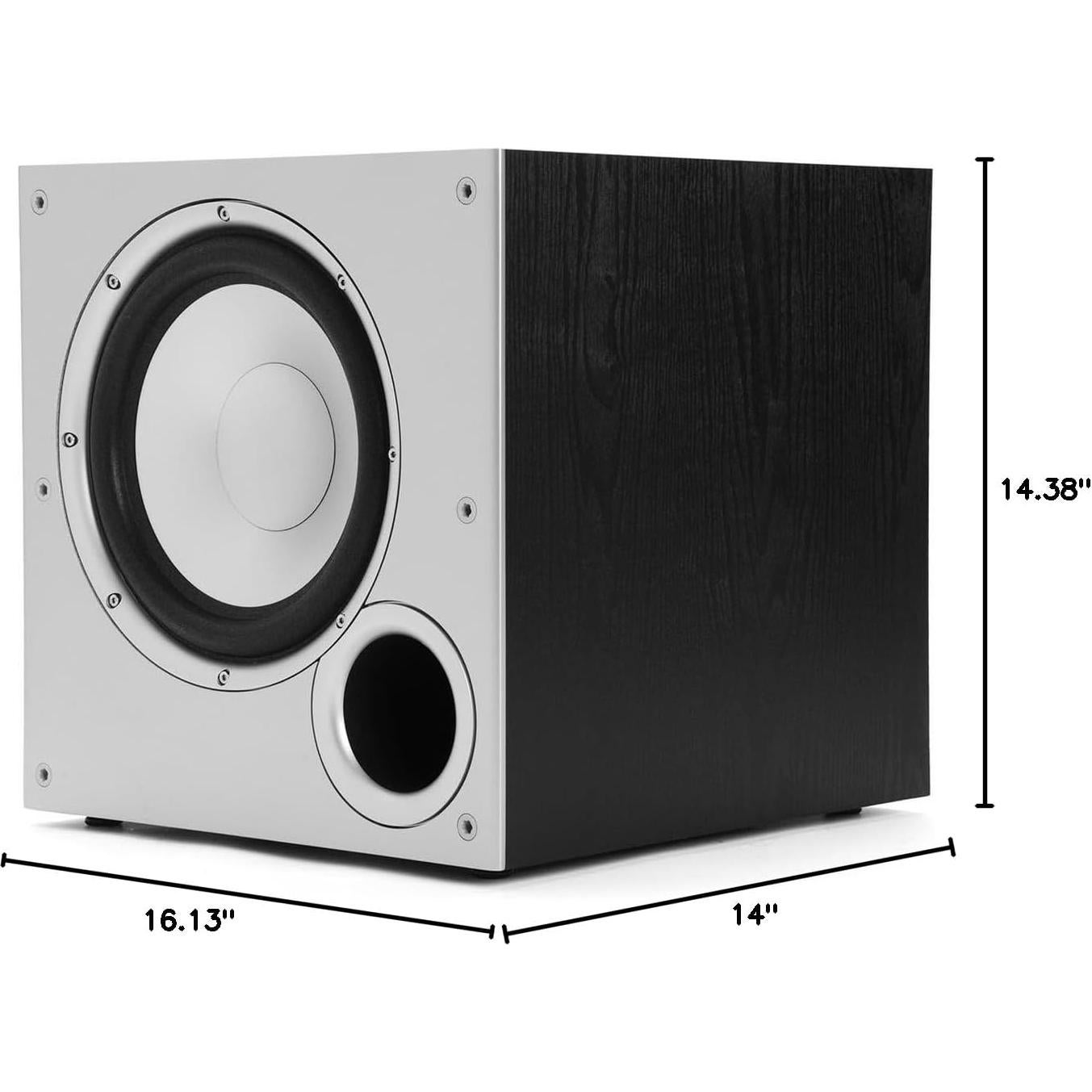 Subwoofer Potenciado Polk Audio PSW10 10" 100W para Teatro en Casa
