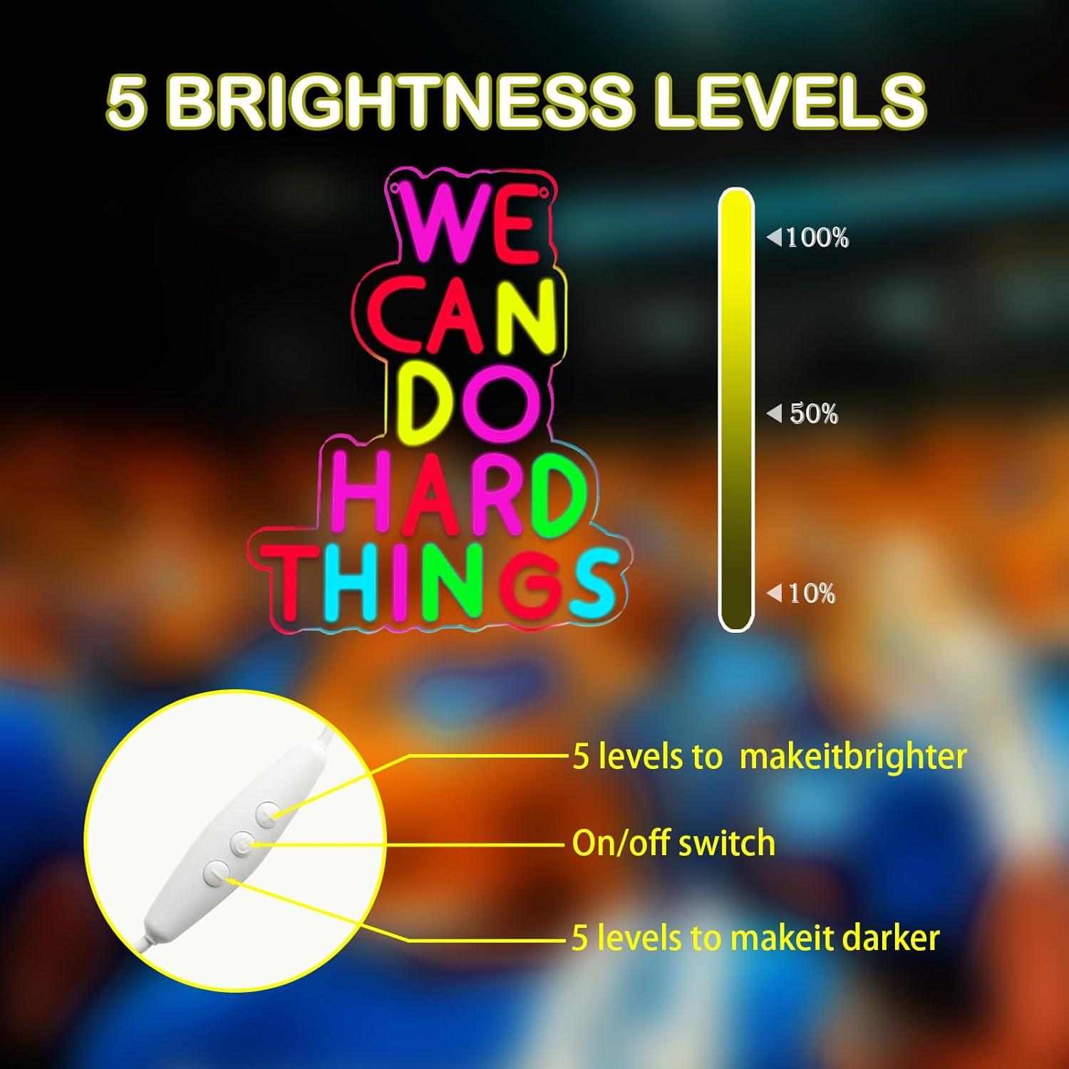 Luz de Neón Dimmable WittyRhE 37.1x31 cm Inspiradora