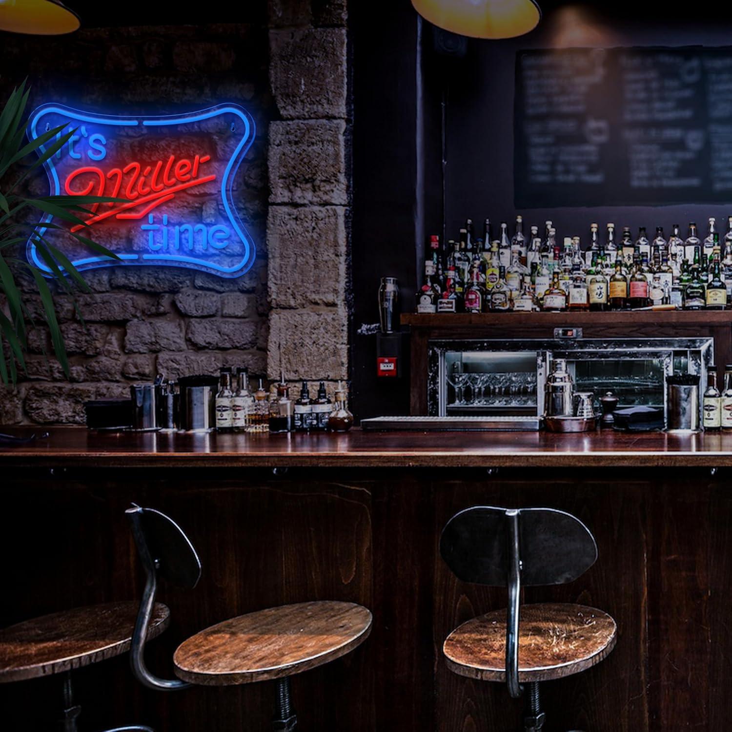 Cartel de Neón LED de Cerveza Dimmable 40x30 cm - MLSJ