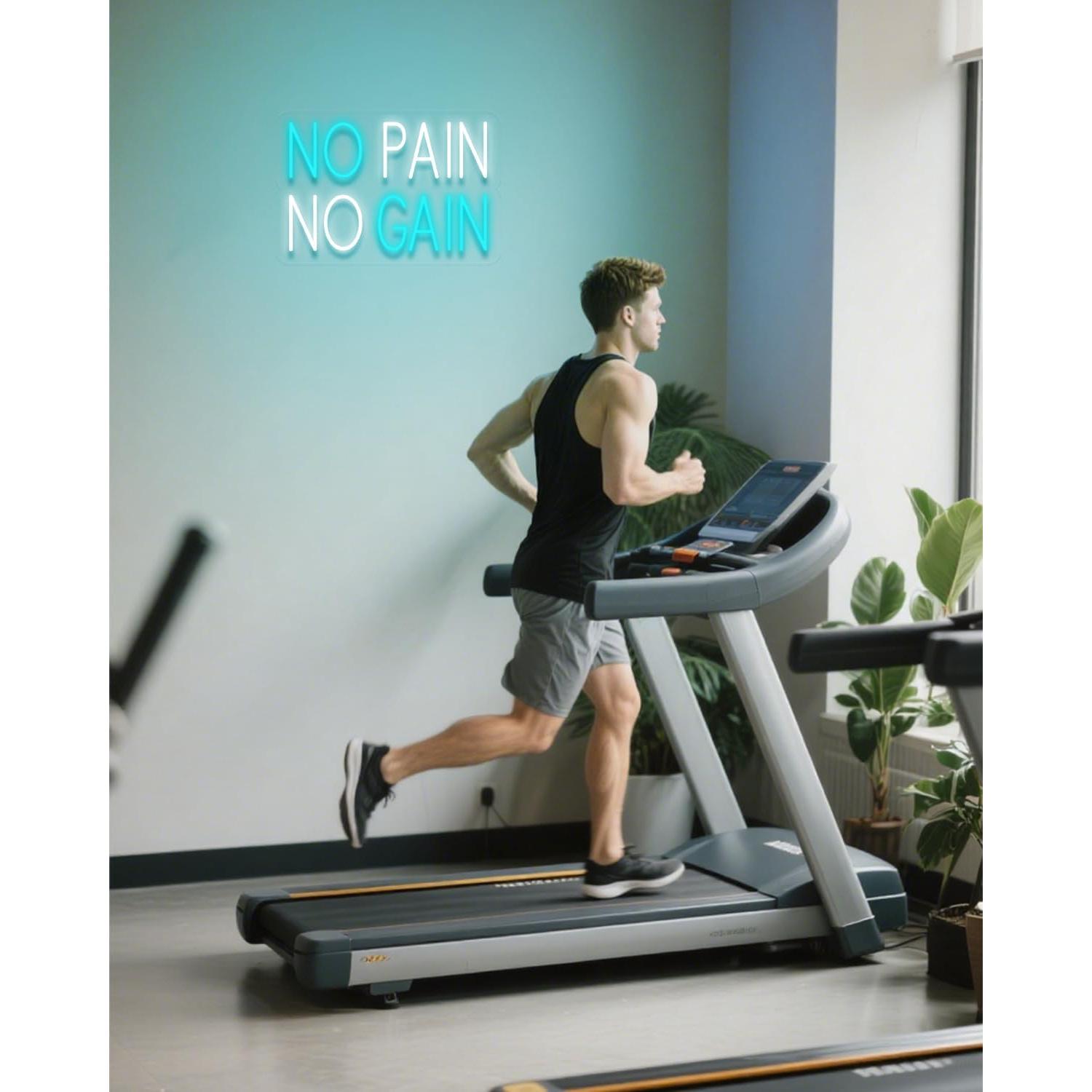 Letrero de Neón LED Boostool 41.1x17 cm Azul Motivacional