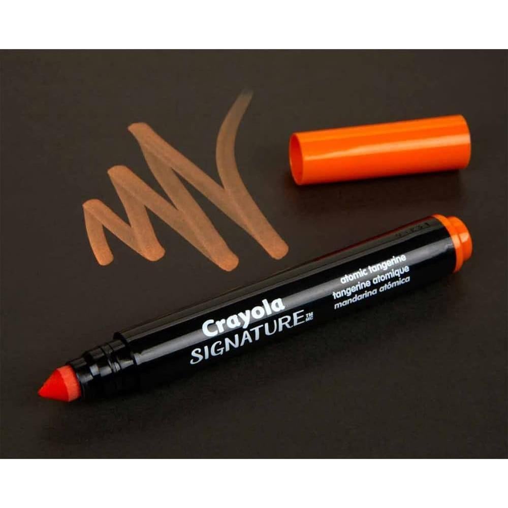 Marcadores Neón Crayola Signature, 6 Gel Anchos, Efectos Luz