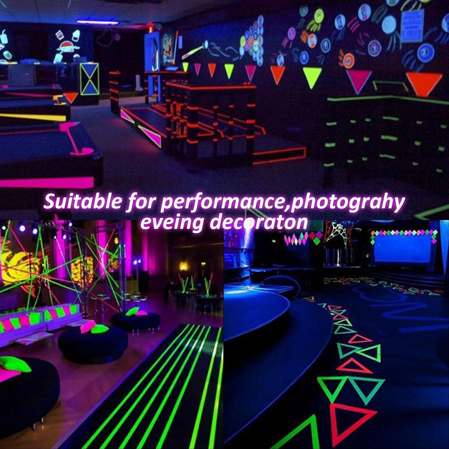 Cinta de Tela Gaffer Neón SIKEDEPRO 6 Colores 1.5 cm x 5 m