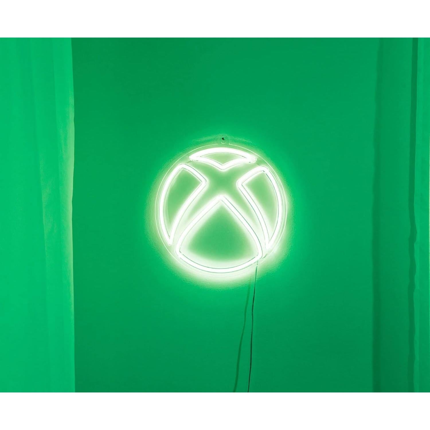 Luz de Pared LED Neón Xbox 25.4 cm con Cable USB