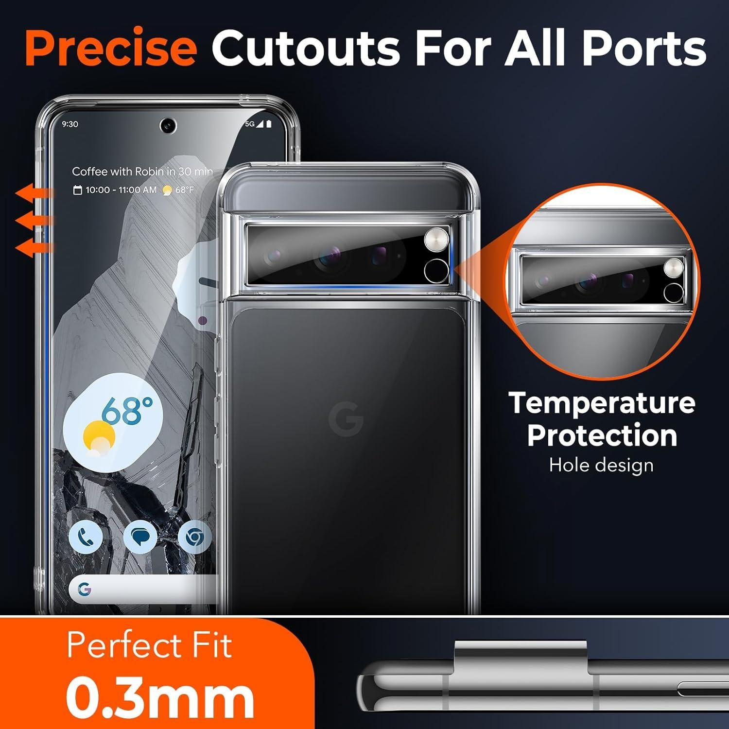 Protector de Pantalla y Lente LK para Google Pixel 8 Pro