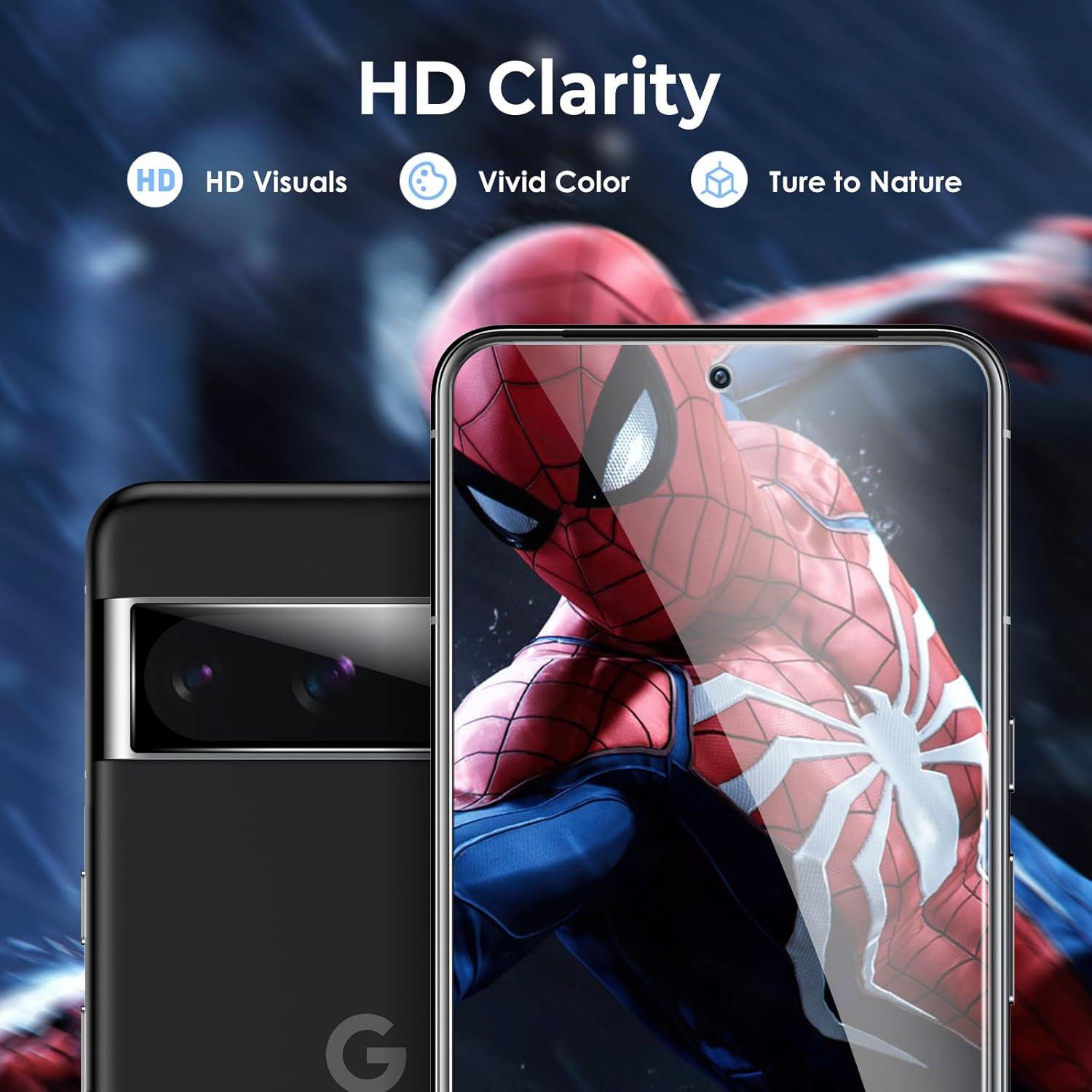 Protector de Pantalla y Lente LK para Google Pixel 8 Pro