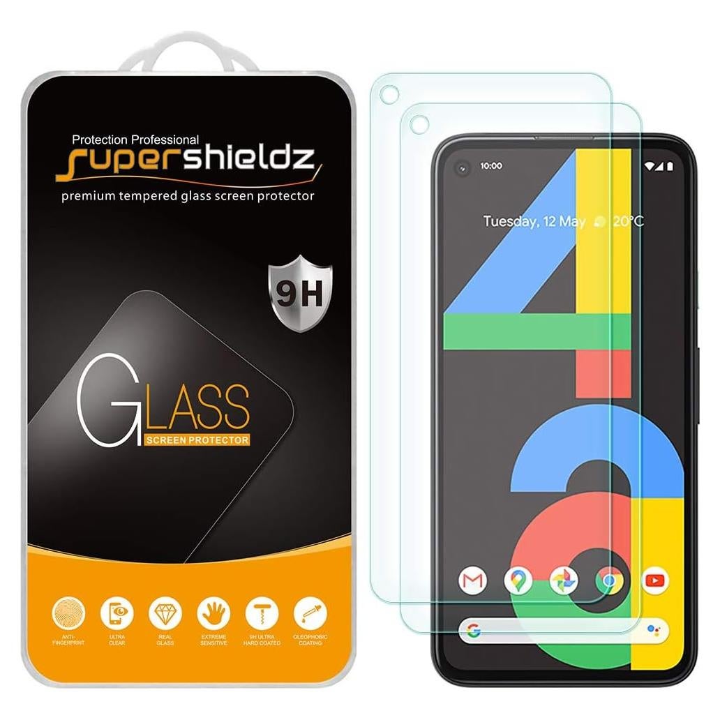 Protector de Pantalla Vidrio Templado Supershieldz para Google Pixel 4a