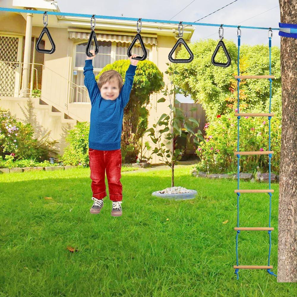Barras de Mono Dolibest para Niños - Juego de Trapecio 2 Pcs