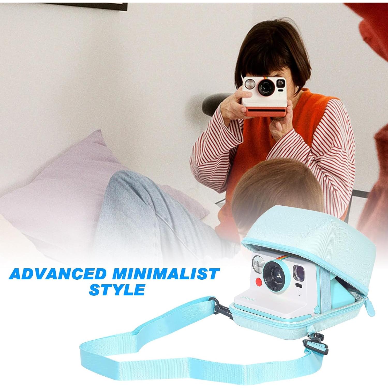 Funda Protectora WOGOZAN para Cámara Polaroid Now y Álbum Azul