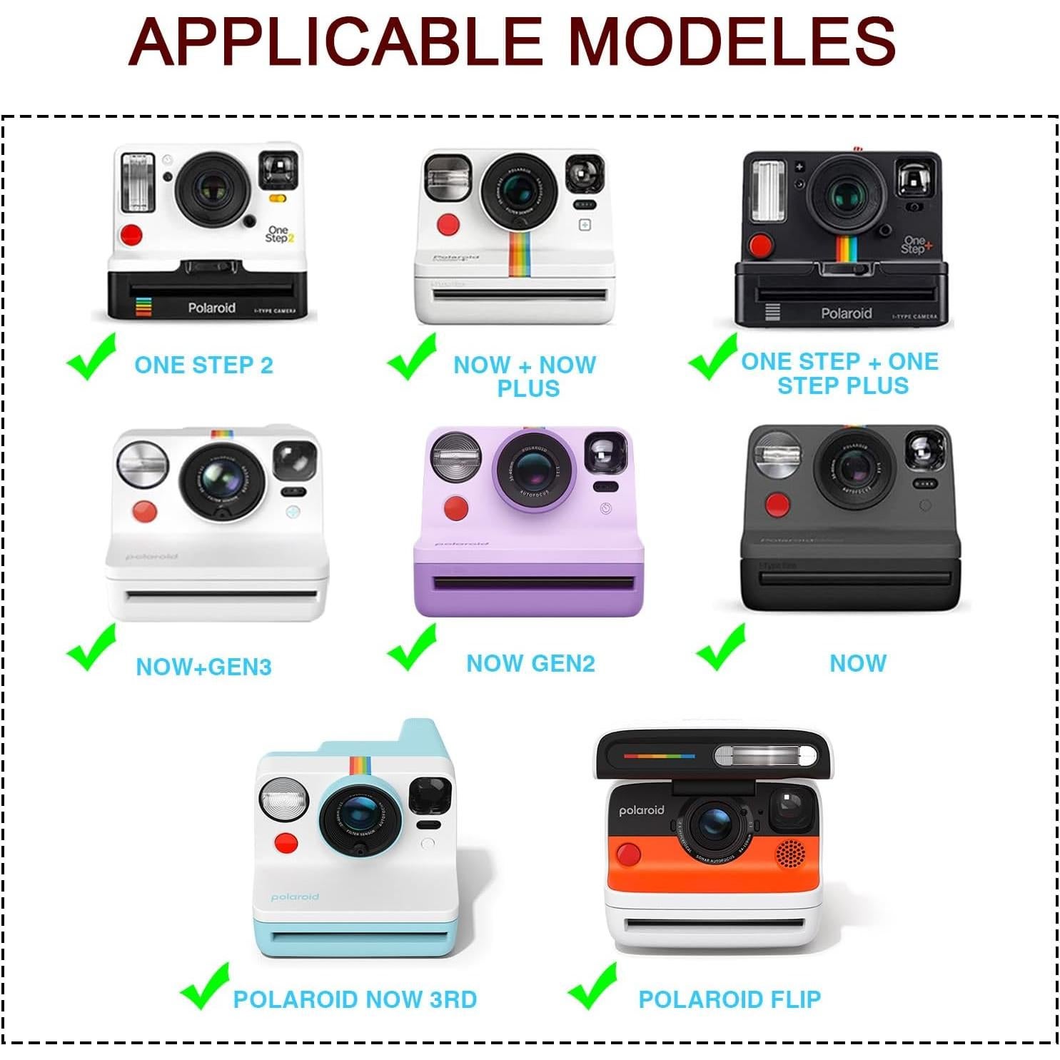 Funda Protectora WOGOZAN para Cámara Polaroid Now y Álbum Azul