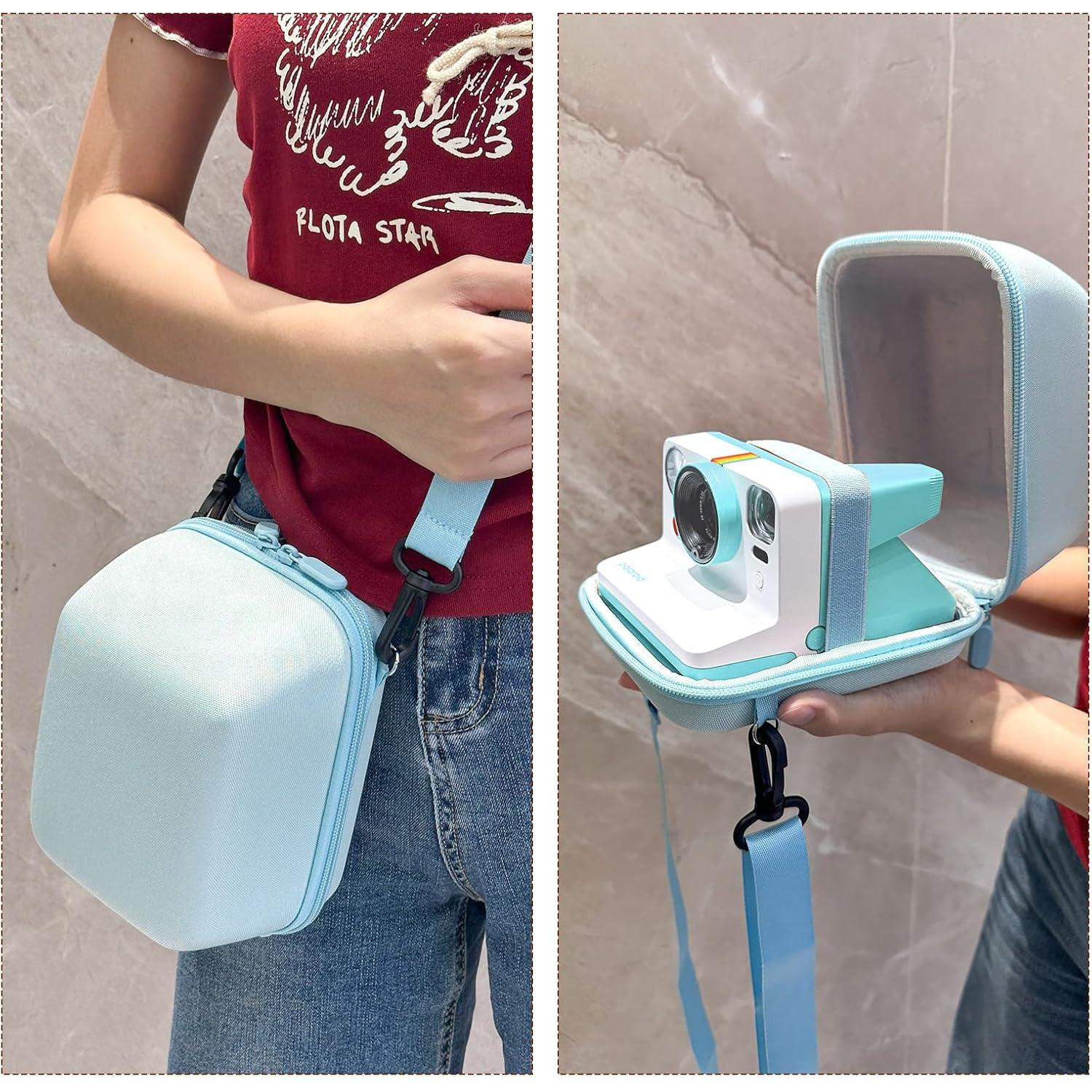 Funda Protectora WOGOZAN para Cámara Polaroid Now y Álbum Azul