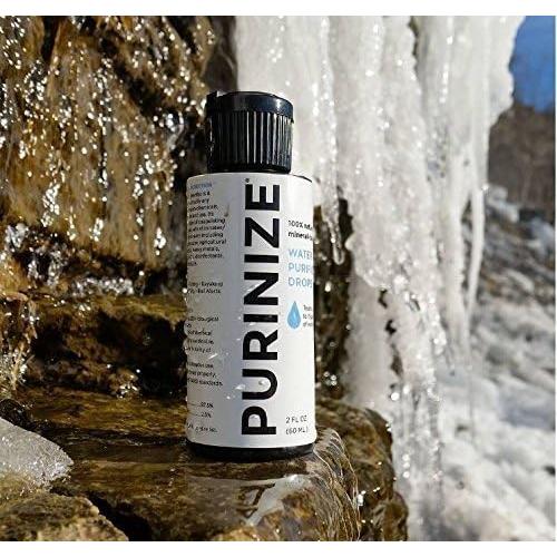 Purificador de Agua PURINIZE 59ml Gotas Naturales Sin Químicos
