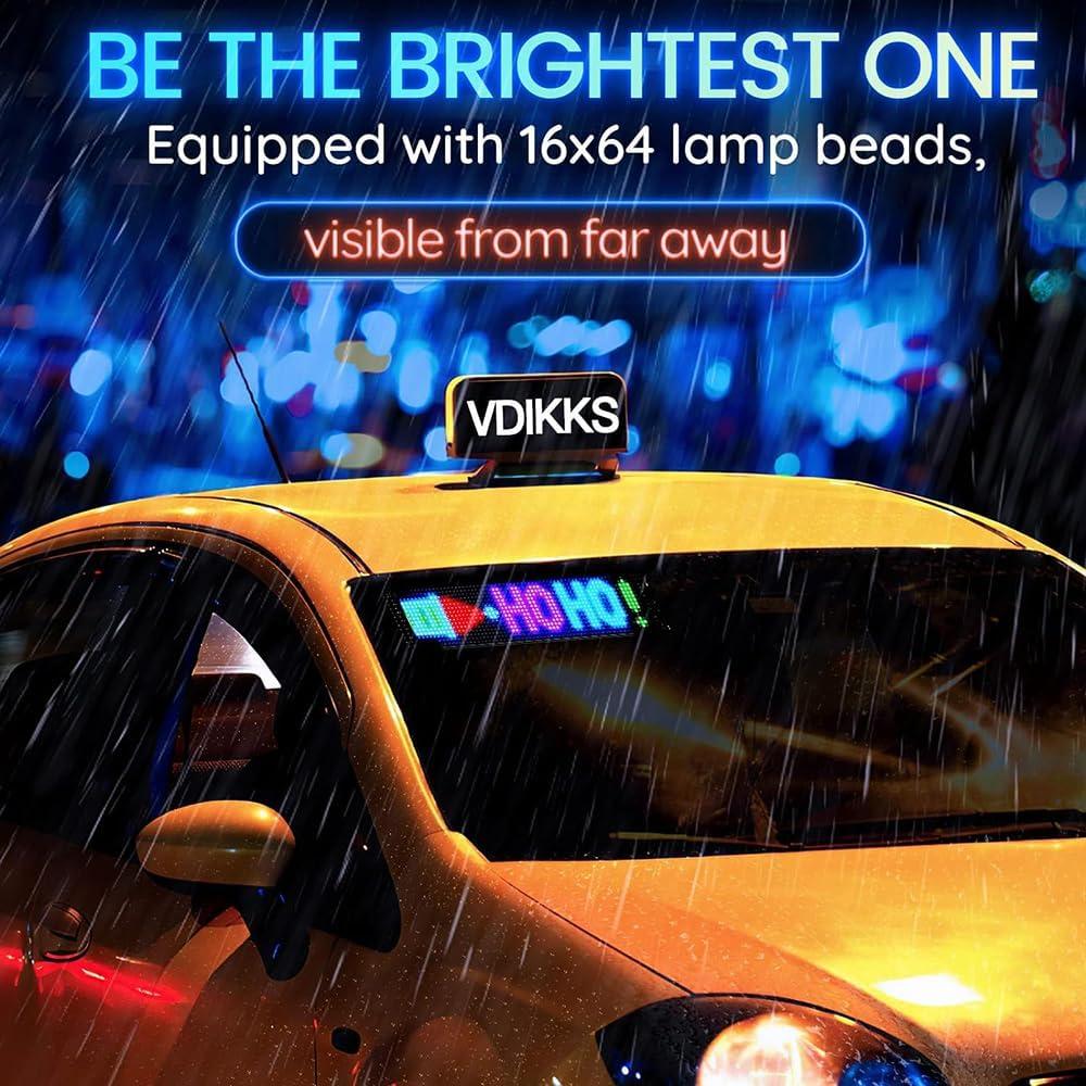 Ojos LED Programables digvifext Panel Flexible 17.2x7.1cm