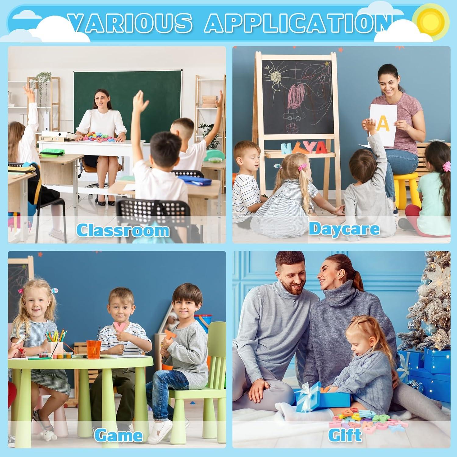 Rompecabezas de Alfabeto Kairsya de Madera para Niños 1-5 Años