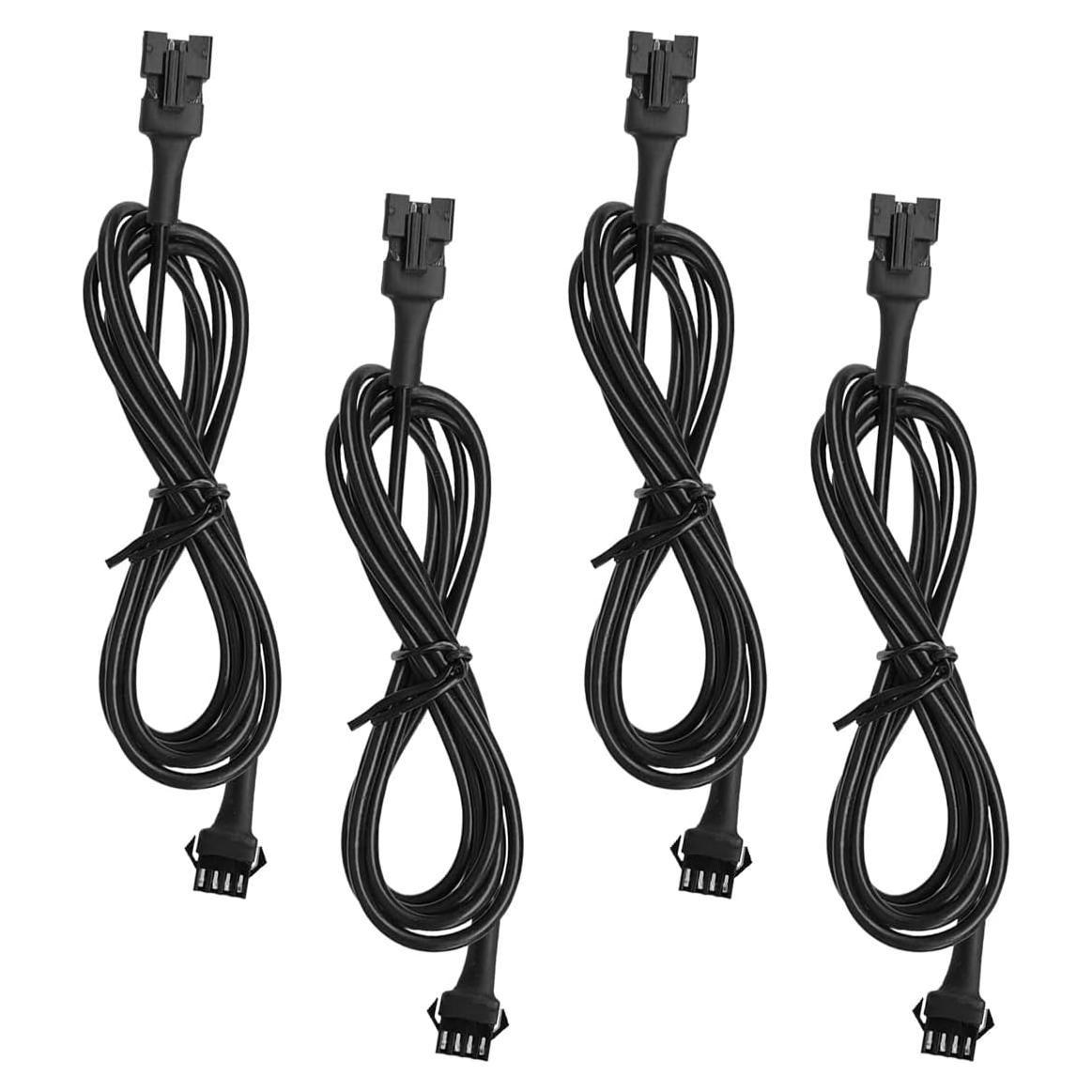 Cable de Extensión RGB LED 4 Pines LHDOS 152.4 cm 4PCS