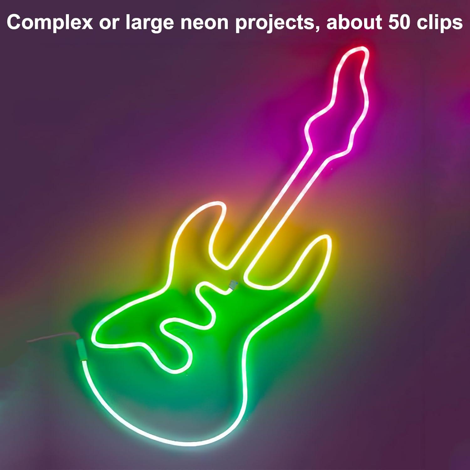 Soportes de Montaje para Luces de Neón MOLIONS 50 Clips