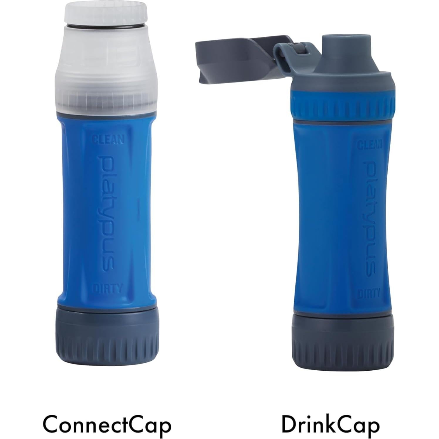 Filtro de Agua Platypus Quickdraw 1L Ultraligero Azul