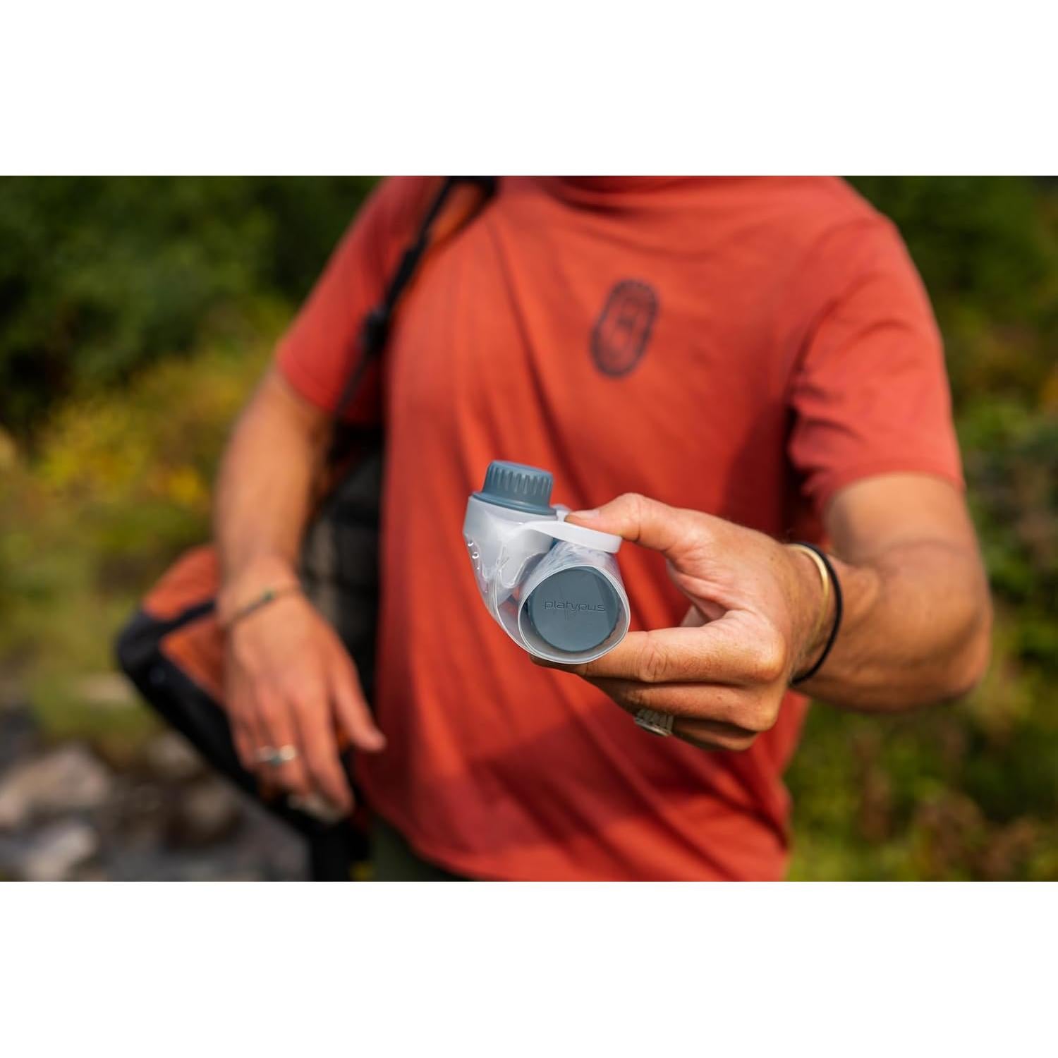 Filtro de Agua Platypus Quickdraw 1L Ultraligero Azul