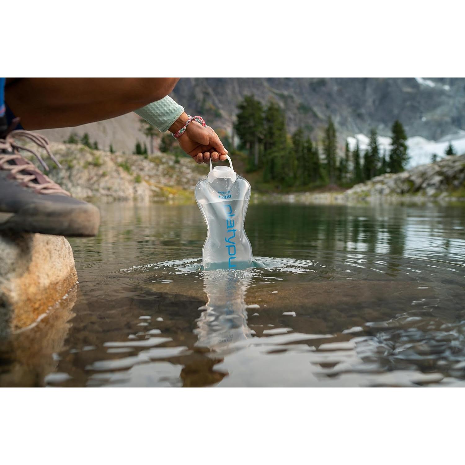 Filtro de Agua Platypus Quickdraw 1L Ultraligero Azul