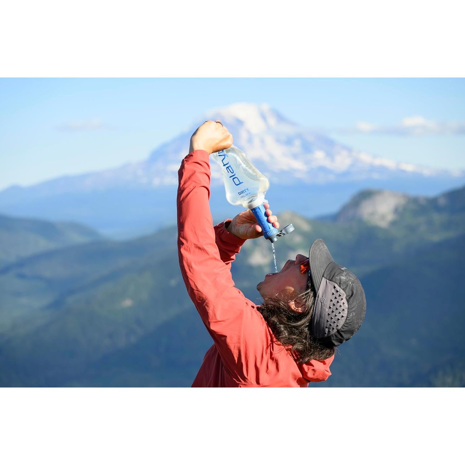 Filtro de Agua Platypus Quickdraw 1L Ultraligero Azul