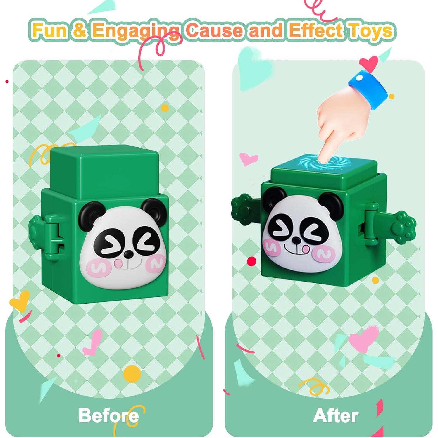 Juego de 12 Juguetes Apilables Animales BLNOS 331.7g