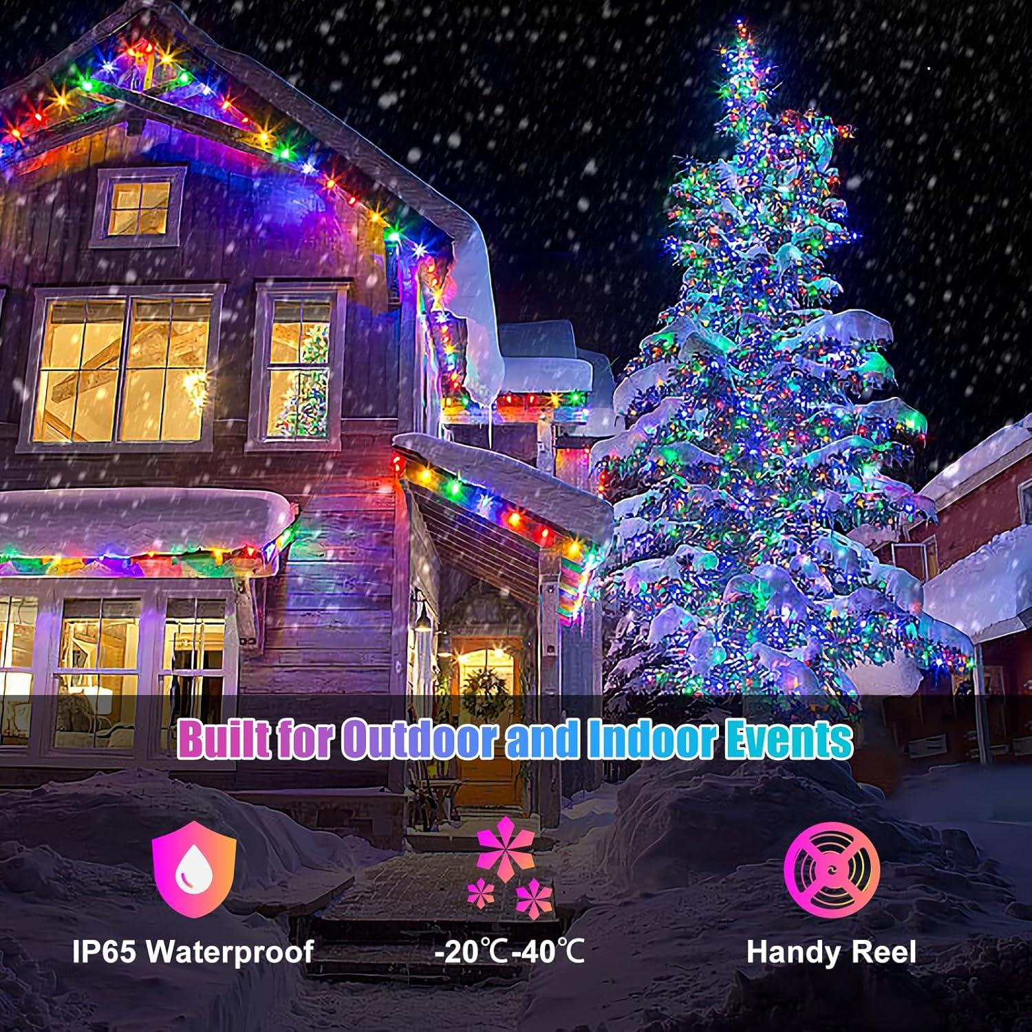 Luces de Cadena Inteligentes Electight 5M RGB IP65 Control APP