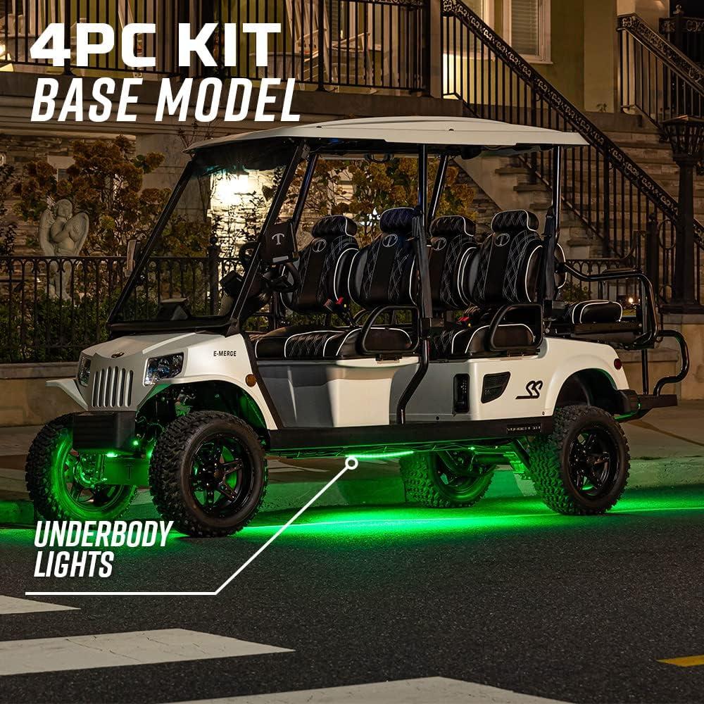 Kit de Iluminación LEDGlow Bajo Cuerpo 4 Piezas Multicolor 12V-72V