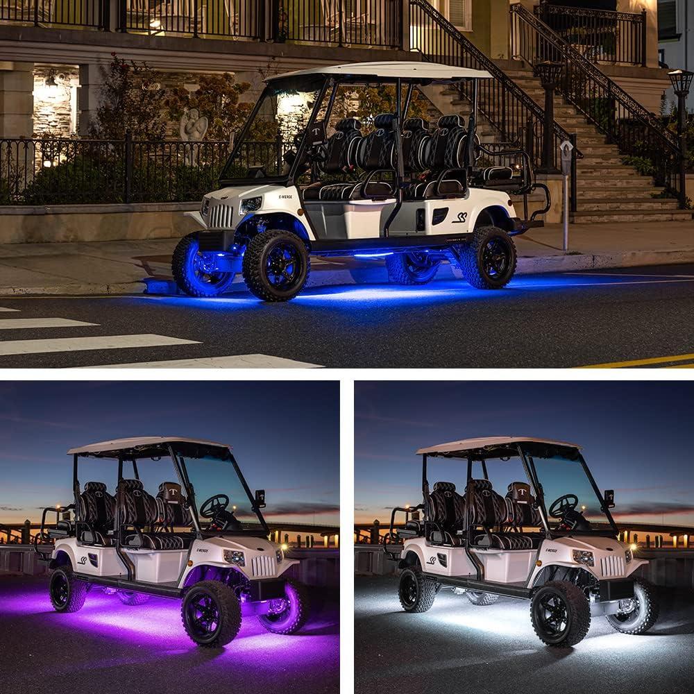 Kit de Iluminación LEDGlow Bajo Cuerpo 4 Piezas Multicolor 12V-72V