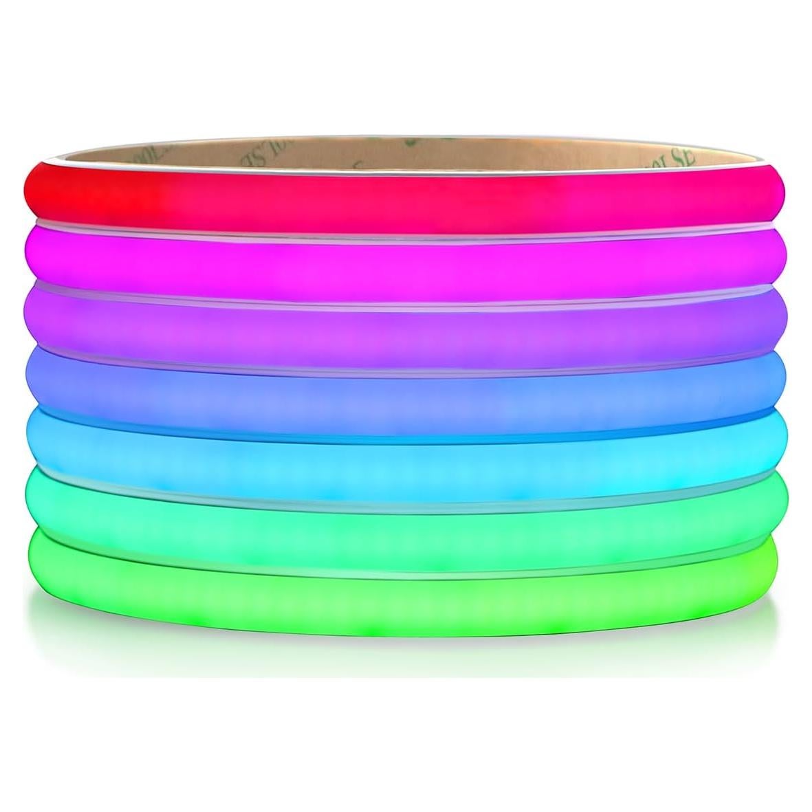 Tira LED COB 5m 24V RGBWW WS2811 Impermeable IP67