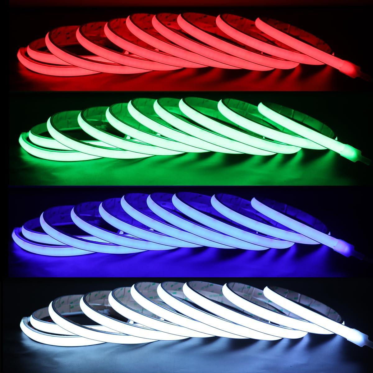 Tira LED COB 5m 24V RGBWW WS2811 Impermeable IP67