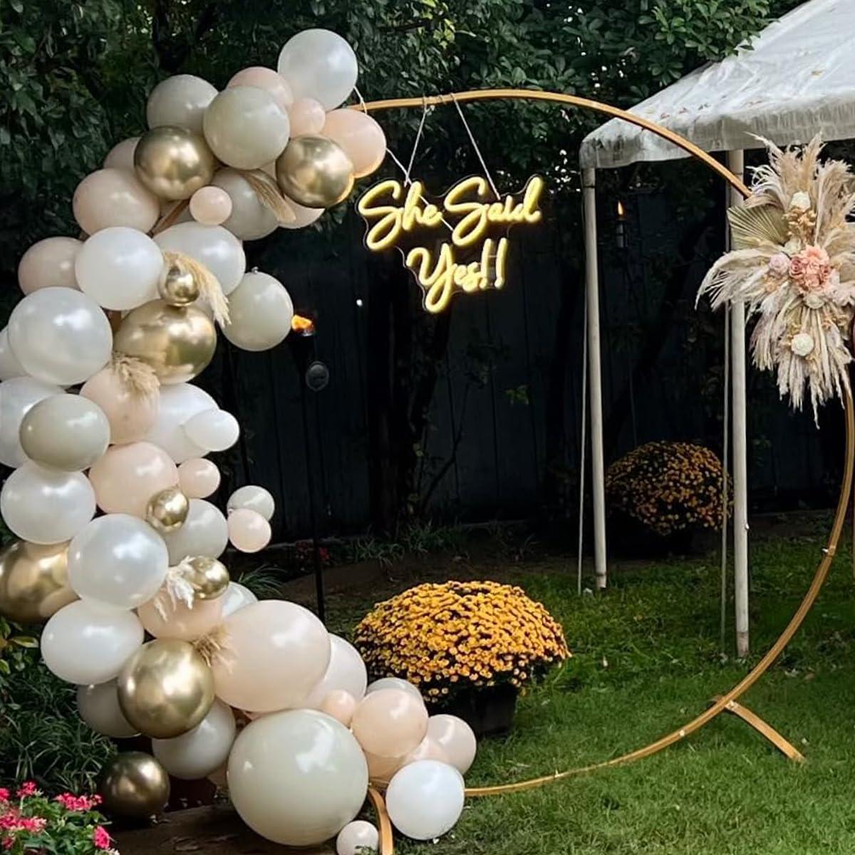 Letrero de Neón Ella Dijo Sí Goolsee 58.4x41.4 cm Blanco Cálido