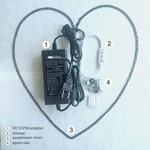 Letrero de Neón Ella Dijo Sí Goolsee 58.4x41.4 cm Blanco Cálido