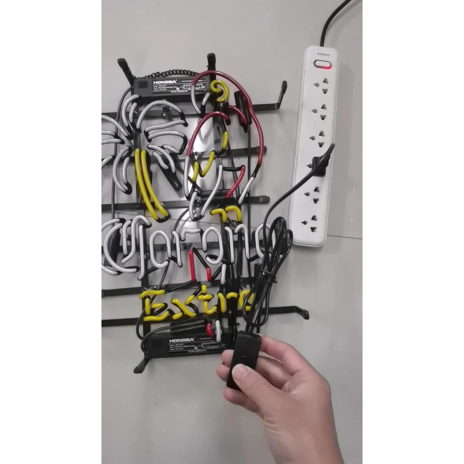 Arte Neon Loro 40x33cm ZHAOYANG Decoración Hogar