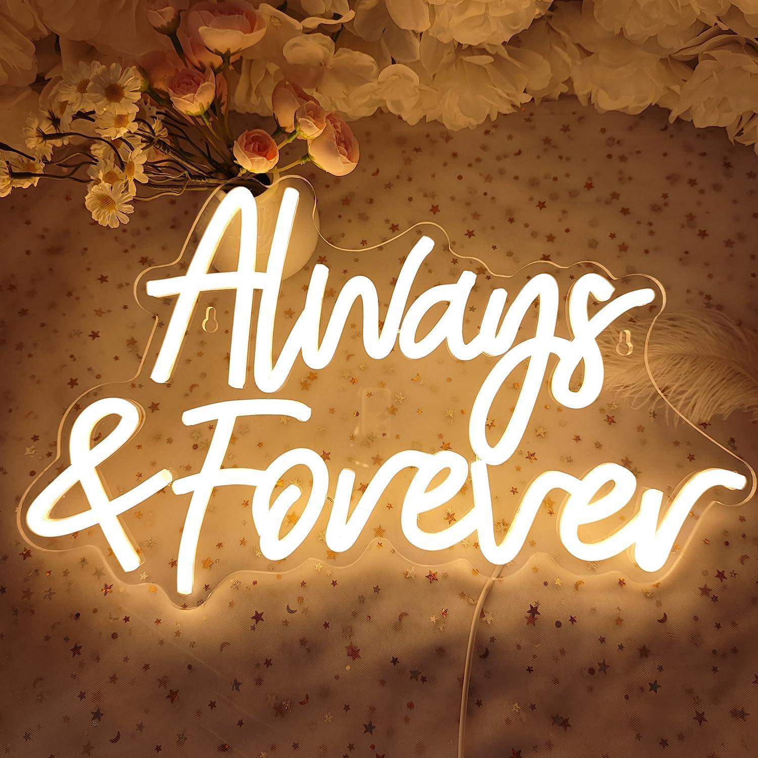 Luz de Neón LED Corazón Goldenleader 40x23.9 cm USB