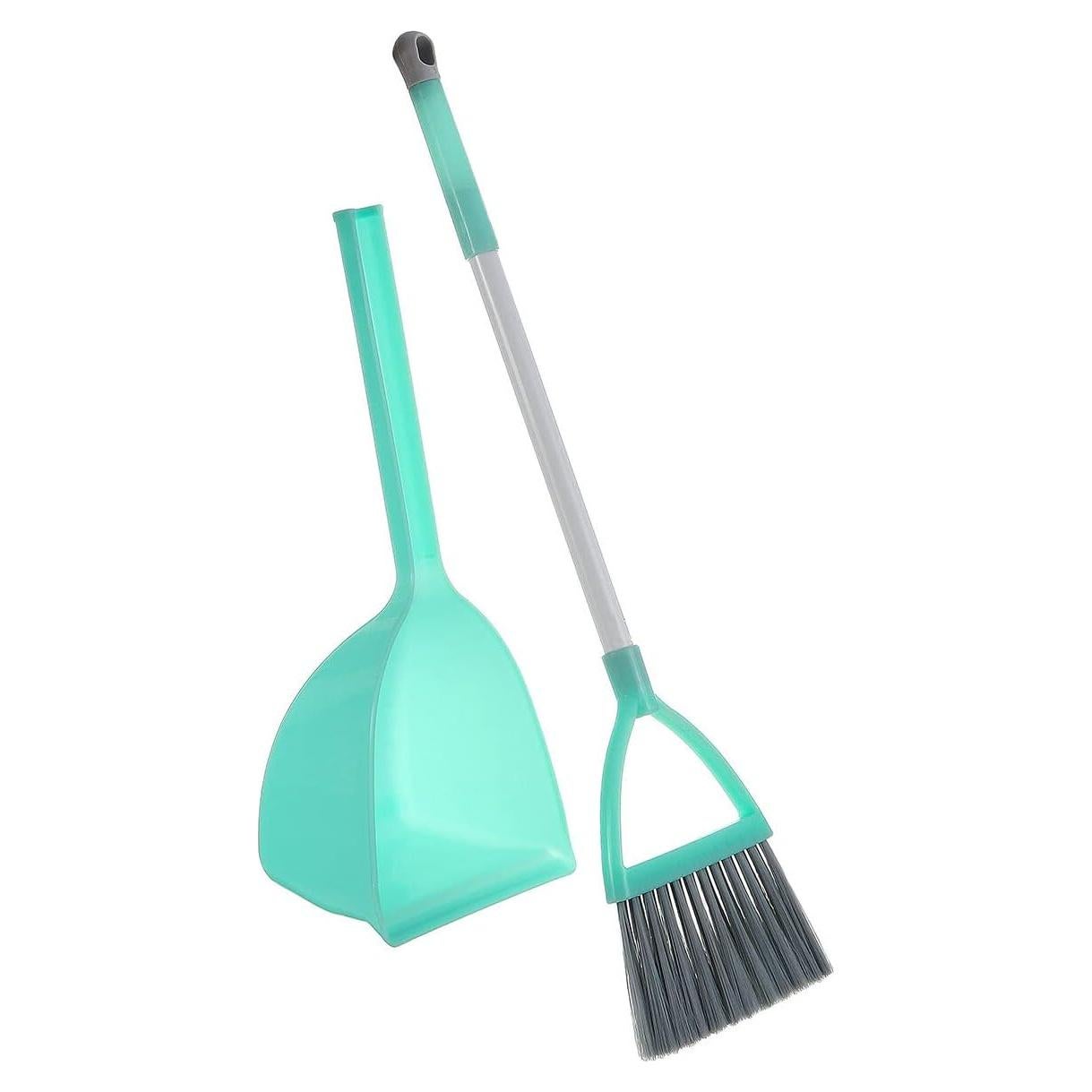 Juego de Escoba y Recogedor Pequeño WDDBHSKN Azul