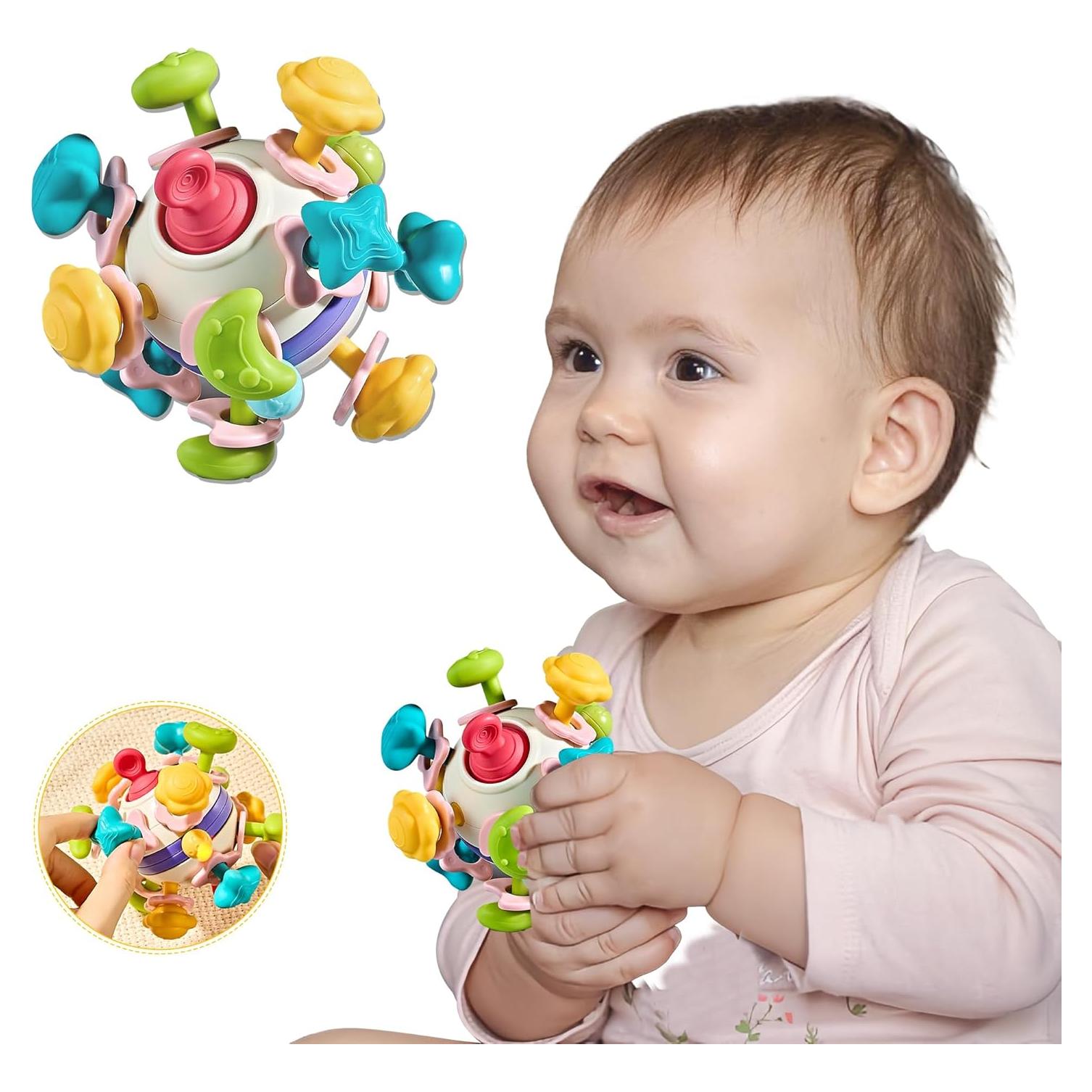 Juguete de Masticar para Bebés Muti - Bola Sensorial Educativa