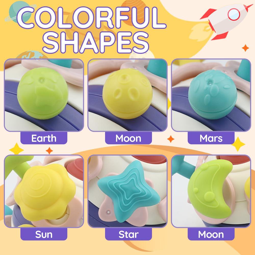 Juguete de Masticar para Bebés Muti - Bola Sensorial Educativa