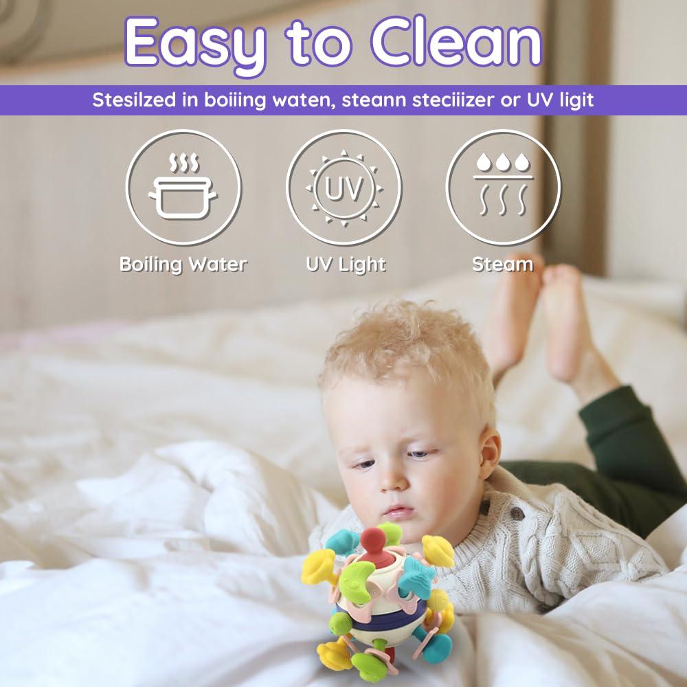 Juguete de Masticar para Bebés Muti - Bola Sensorial Educativa