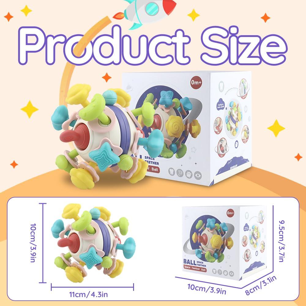Juguete de Masticar para Bebés Muti - Bola Sensorial Educativa