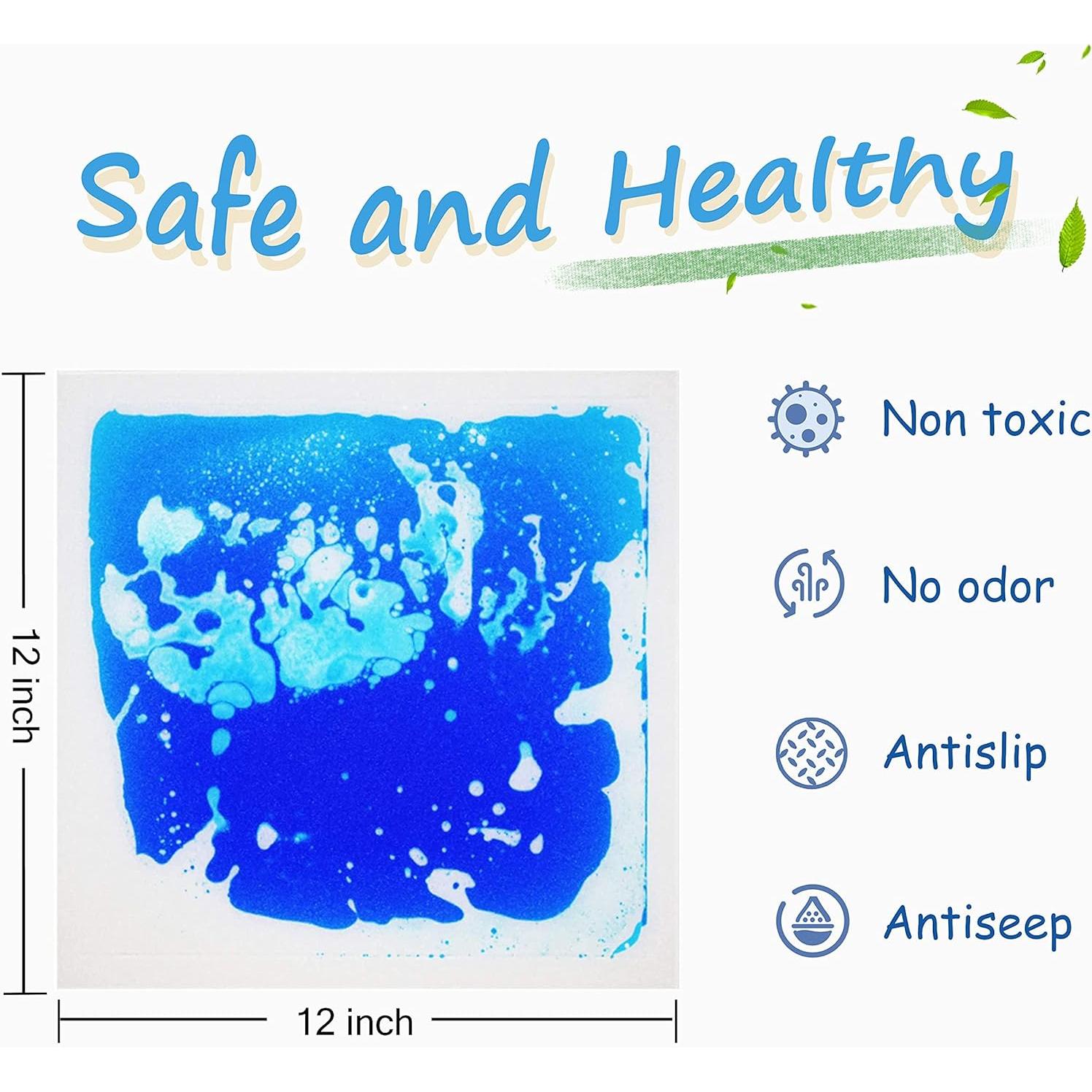 Azulejos de Piso Sensoriales Edusense 4 Piezas 30x30 cm