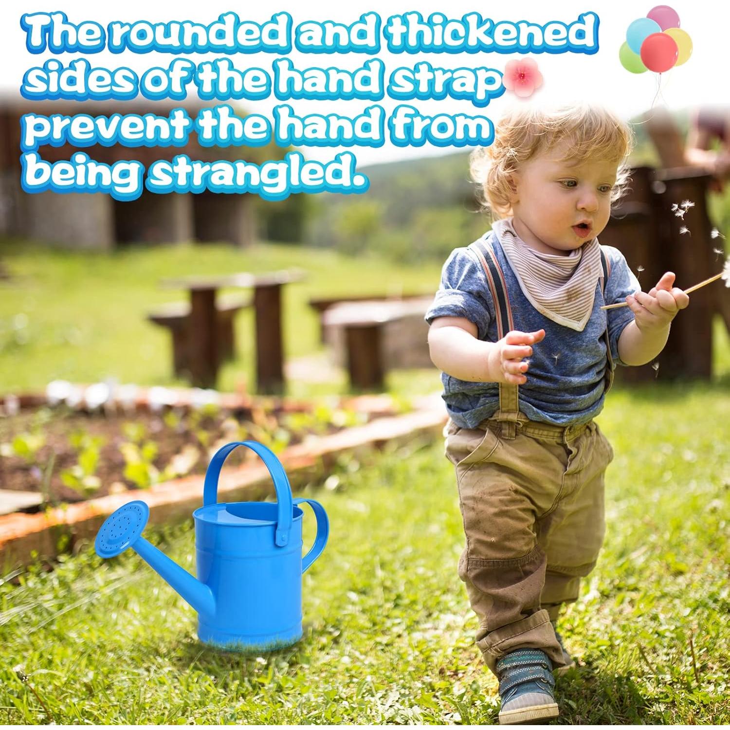 Regadera de Metal Finderomend 1.5L Azul para Niños