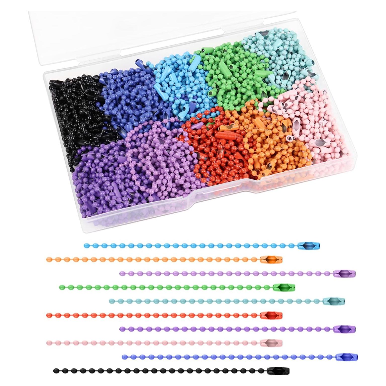 Cadena de Bolas de Acero Inoxidable Yuntop 200 Pcs 10 cm