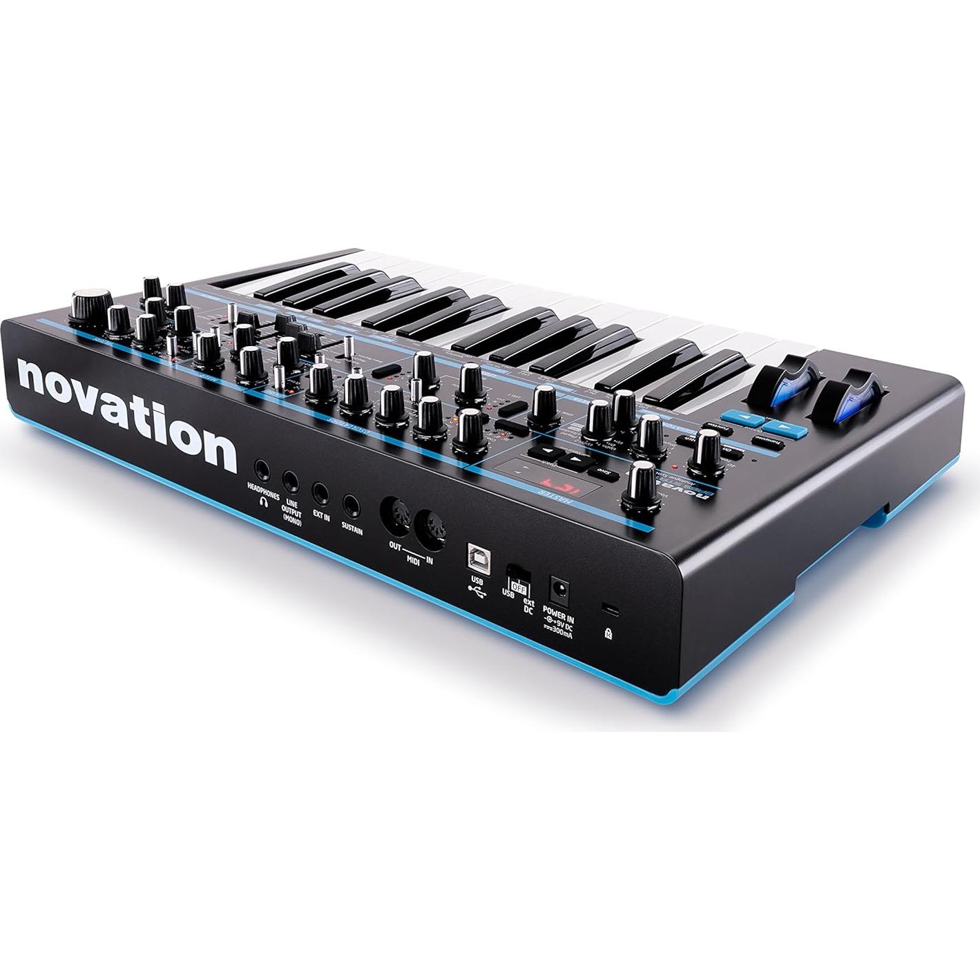 Sintetizador Monofónico Analógico Novation Bass Station II - 25 Teclas