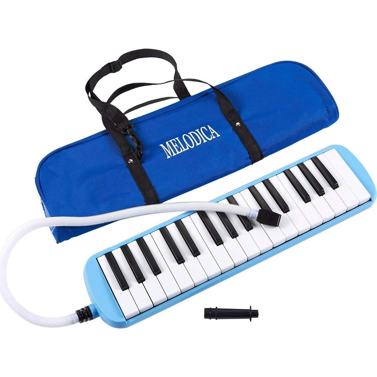 Melódico de 32 Teclas Yue Azul - Instrumento de Viento