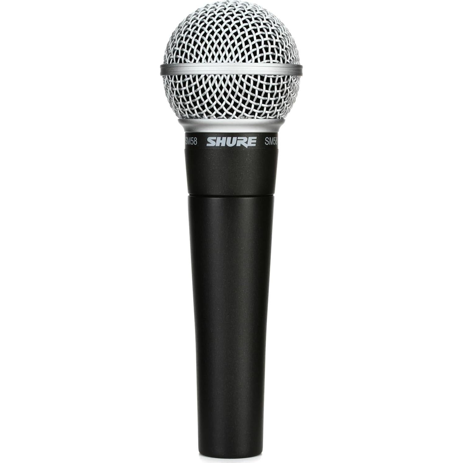 Micrófono Vocal Dinámico Shure SM58 - Pack de 2 Unidades