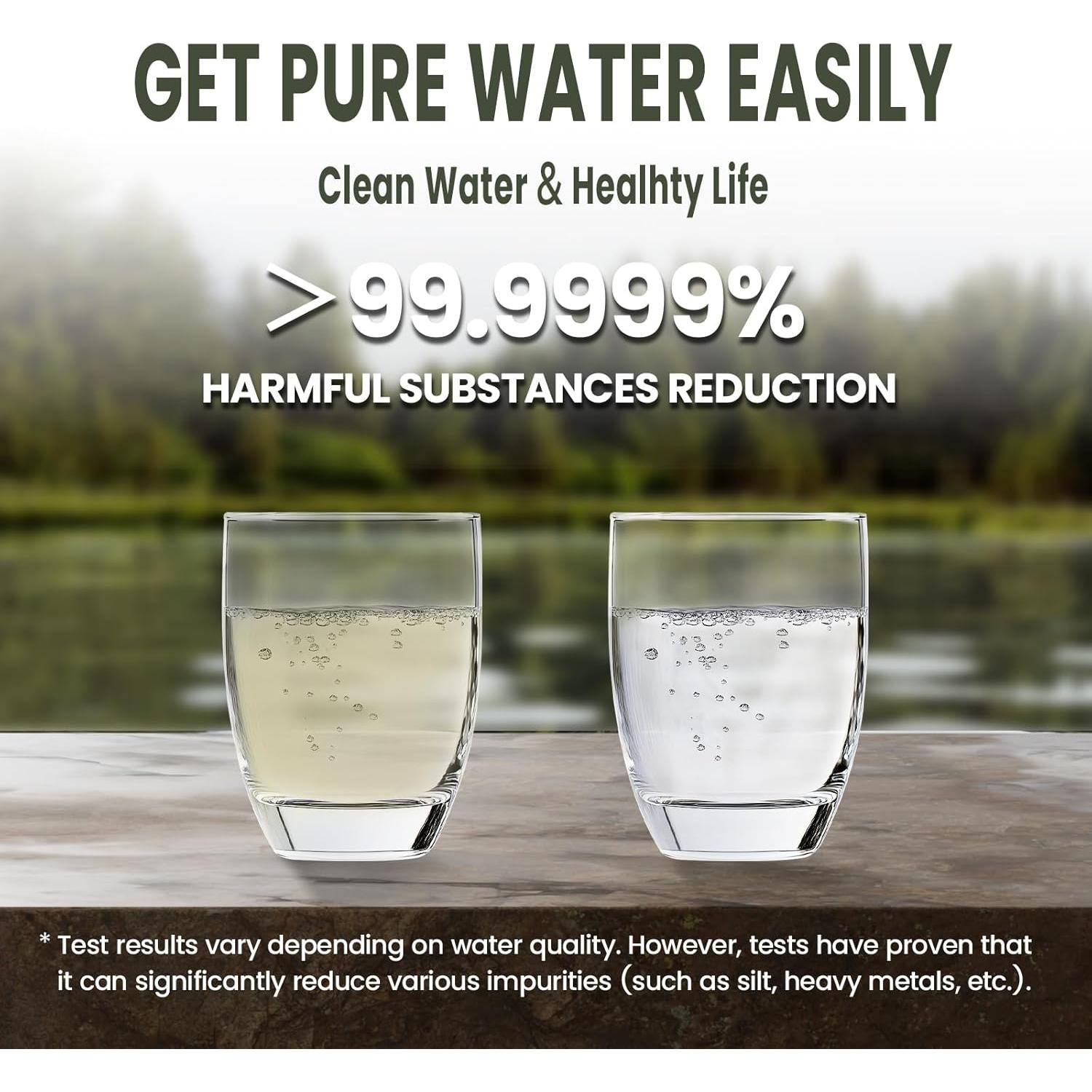 Bomba de Filtro de Agua Joypur K8189 0.01 Micrones Camping