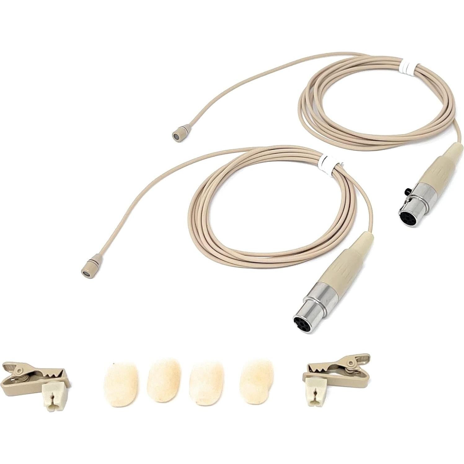 Micrófono Lavalier Shure mini XLR TA4F 119.38 cm