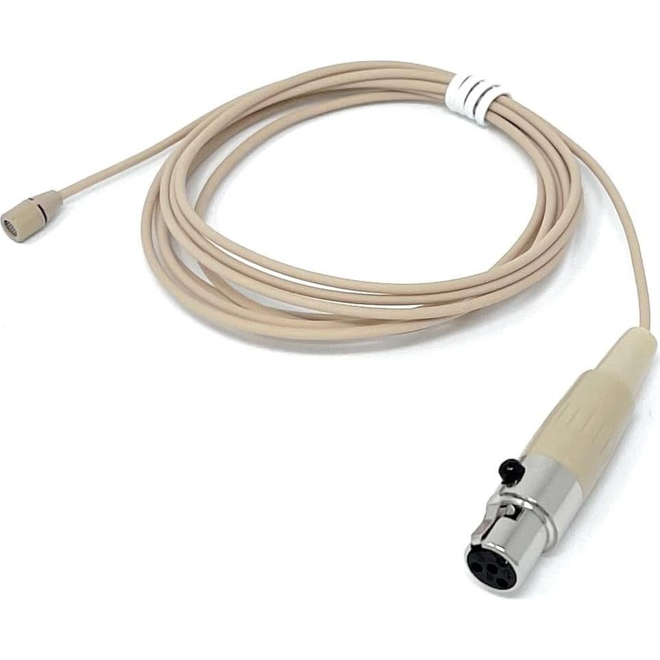 Micrófono Lavalier Shure mini XLR TA4F 119.38 cm